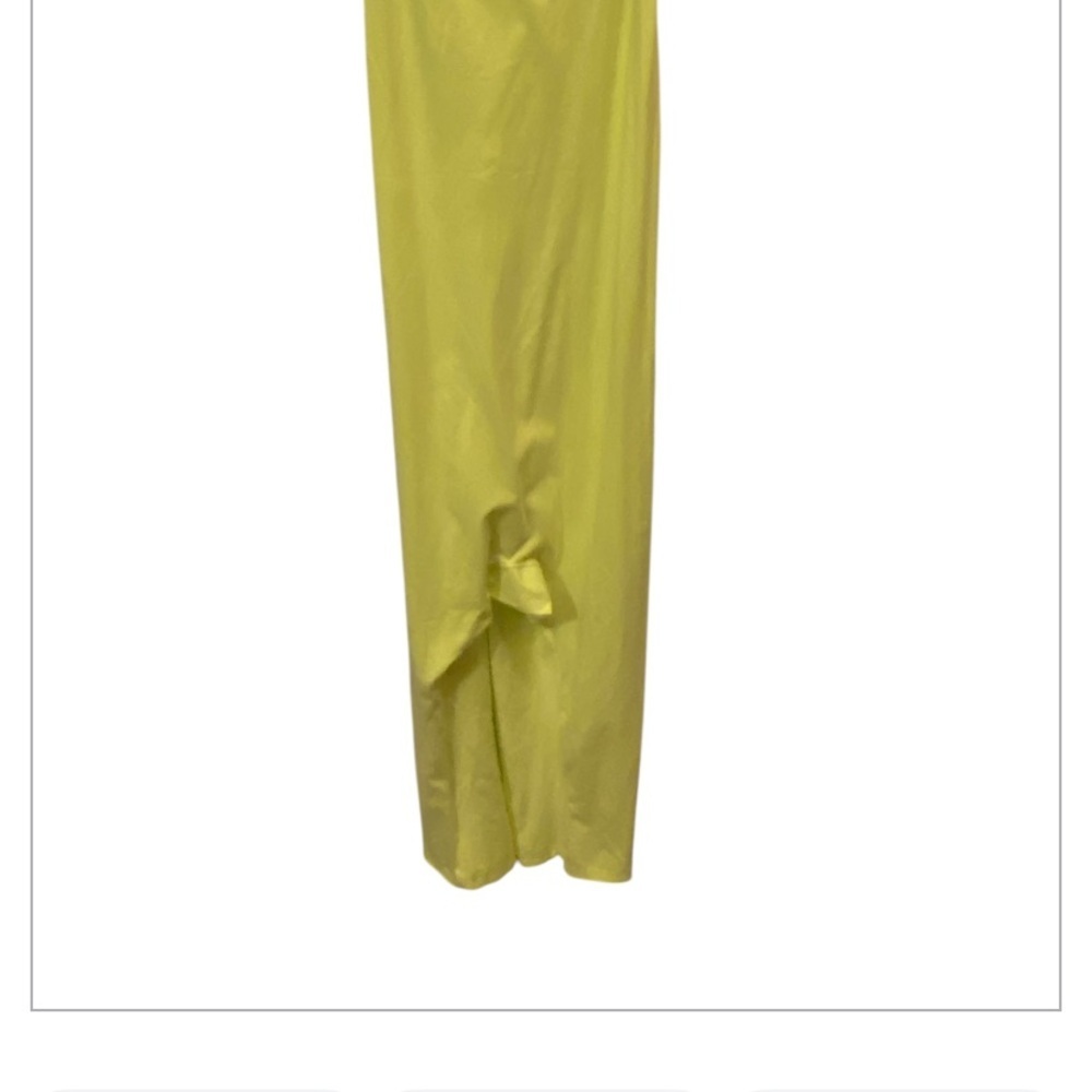 NWT FREE PEOPLE Movement Hot Shot Twisted Onesie Sour Citrus Size Large - Picture 2 of 7